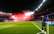"PSG" fani UEFA Čempionu līgas mačā ar dūmu svecēm pārvērš stadionu "ellē"