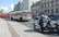 FOTO: vēsturisko autobusu parāde Rīgā