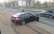 "Mēģināja noīsināt ceļu un iesprūda!" Meitene ar "BMW" neatļautā vietā šķērso tramvaja sliedes