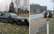 "Pilnīga bezatbildība!" Liepājas šosejas malā izdemolē pamestu auto; šoferis vaino policiju bezdarbībā