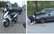 Strīdīga avārija Rīgas centrā: pēc motorollera un auto sadursmes vadītāju sniegtās liecības atšķiras