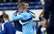 Noskaties! "Manchester City" un "Everton" futbolisti laukumā dodas ar Ukrainas karogiem un asarām acīs