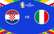 EURO 2024. HORVĀTIJA – ITĀLIJA