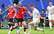 Čehijas un Gruzijas futbolisti kaujinieciski nospēlē neizšķirti