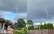 Pāvilostā virs jūras izveidojušies vairāki ūdensstabi