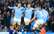 Milžu cīņa Premjerlīgā – Stouna trieciens kompensācijas laikā ļauj "Manchester City" izraut neizšķirtu mačā ar "Arsenal"