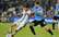 Argentīnas futbolisti Pasaules kausa atlases spēlē uzvar Urugvajā