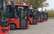 Lietuvas galvaspilsētā 25 autobusiem ar ieroci izšauti stikli