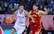 Itālijas basketbolisti uzvar Spāniju un noliek Eiropas čempionus bezdibeņa malā