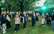Foto: lieli un mazi Uzvaras parkā svin jaunās kafejnīcas atvēršanu