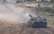 FOTO: Ādažu poligonā NATO spēki apgūst tanku, smagās artilērijas un dronu manevrus
