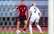 Latvijas futbolistes Pasaules kausa kvalifikācijas spēlē minimāli zaudē Somijai