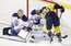 Vienīgajā Pateicības dienas NHL spēlē Predators ar 1:0 uzvar Oilers
