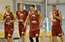 FOTO: Latvijas basketbola izlases kandidāti trenējas, dāvā autogrāfus un nopietni gatavojas EČ
