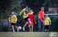 FOTO: vīri lej sviedrus Ghetto Football 7×7 Jaunmārupē