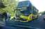 FOTO: ceļā no Igaunijas uz Rīgu avarē Ecolines autobuss