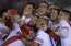 FOTO: selfiji, trakas svinības un River Plate triumfs Copa Libertadores