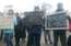 Foto: Liepājas Metalurga darbinieki izmisumā protestē Rīgā