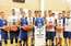 FOTO: basketbola klubs Latvijas Universitāte sagādā sirsnīgu dāvanu Porziņģim