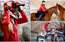 FOTO: kārdinošās MXGP meitenes pozē uz močiem un zirgiem