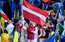 FOTO: Latvijas plīvojošais karogs Rio olimpisko spēļu noslēguma ceremonijā