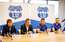 FOTO: LU basketbola sistēma aizvadījusi savu pirmo preses konferenci