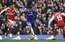 "Chelsea" uguņo un rezultatīvā Londonas derbijā sarūgtina Vengera "Arsenal"