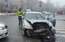 FOTO! Rīgā trešdienas rītā pamatīga migla; sliktajā redzamībā saskrienas auto