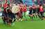 Ballīte Minhenē! "Bayern" futbolisti sesto gadu pēc kārtas triumfē Vācijas čempionātā
