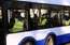 Likumsargi uz praida norises vietu ieradušies ar trim "Rīgas satiksmes" autobusiem