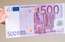 500 eiro banknoti vairs nedrukās