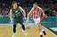 Strēlnieka un Timmas "Olympiacos" aizraujošā spēlē piekāpjas Kauņas "Žalgiris"