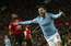 Silva un Sanē cauršauj de Hea, "City" Mančestras derbijā apspēlē "United"