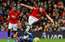 Mančestras "United" mājās izrauj neizšķirtu pret sīksto "Everton"