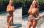 Video: britu modele "neredzamā" bikini izrāda labumus