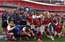 Īsa pamācība, kā nepacelt trofeju… Demonstrē "Arsenal" zvaigzne Obamejangs