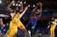 Eirolīgas Latvijas basketbolistu derbijā Šmita "Barcelona" uzvar Timmas un Bertāna "Khimki"