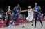 ASV basketbolisti katastrofālā mača galotnē izlaiž pārsvaru un zaudē Francijai
