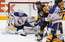 Girgensonam rezultatīva piespēle uzvaras vārtos, "Sabres" pārspēj Bļugera "Penguins"