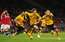 "Wolverhampton" izbraukumā uzvar "Manchester United"