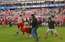 Milzīgu fanu nekārtību dēļ pilnībā apturēts Meksikas futbola čempionāts