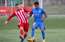 RFS un "Liepājas" komandas aizvada savstarpējo spēli futbola virslīgā