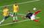 Francijas futbolisti ielaiž pirmie, bet vēlāk iesit četrus vārtus Austrālijai