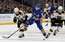 Girgensona "Sabres" divreiz atspēlējas un papildlaikā uzvar NHL līderi Bostonas "Bruins"
