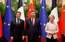 Makrons vizītē Pekinā aicina Ķīnu vest pie prāta Putinu