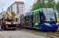 Rīgā no sliedēm divas reizes pēc kārtas nobraucis tramvajs
