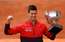 Džokovičs "French Open" finālā tiek galā ar Rūdu un izcīna 23. "Grand Slam" titulu