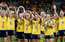 Zviedrijas futbolistes uzvar Austrāliju un izcīna Pasaules kausa bronzu