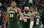 Neapturamais Adetokunbo saber 64 punktus "Pacers" grozā un labo rekordu