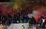 Lielā futbola pēcgarša – pēc "RFS" un "Galatasaray" mača izplūkušies fani